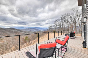 Scenic Hillside Cabin in Sylva with Hot Tub!